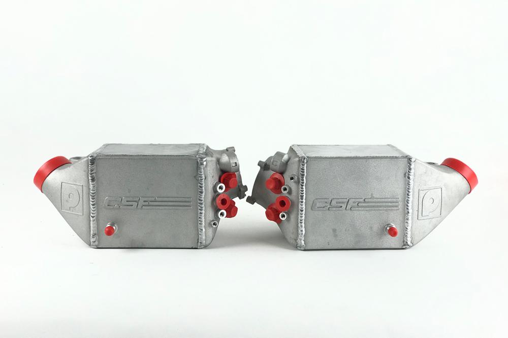 CSF BMW F1X M5 &amp; M6 Twin Charge-Air-Cooler Set - Raw Finish
