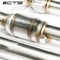 CTS Turbo MK1 VW Tiguan and 8U Audi Q3 1.8T/2.0T High-Flow Cat Downpipe (2009-2017)
