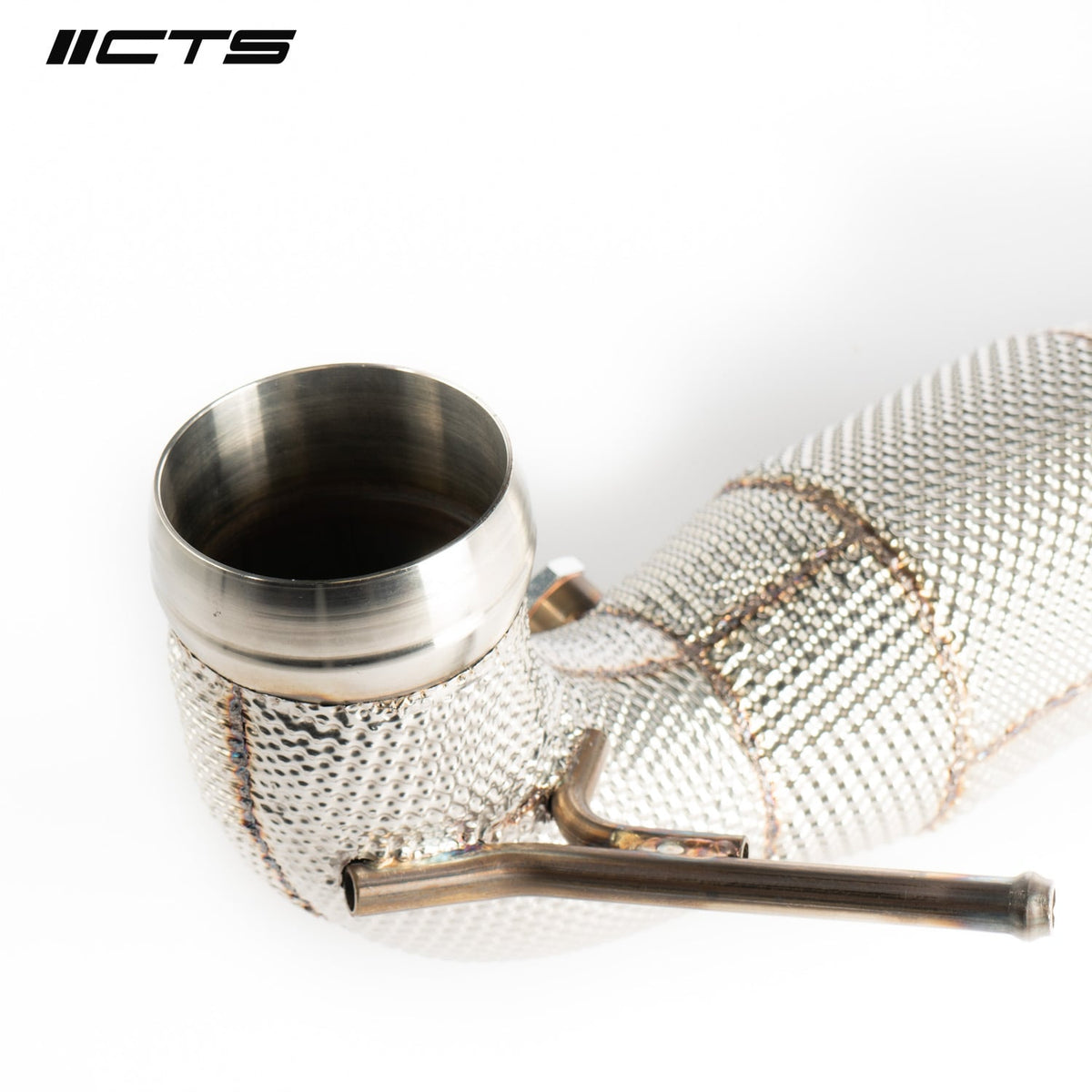 CTS Turbo 3.5" Downpipe High-Flow CAT for Mercedes-Benz M133 A45/CLA45/GLA45 AMG
