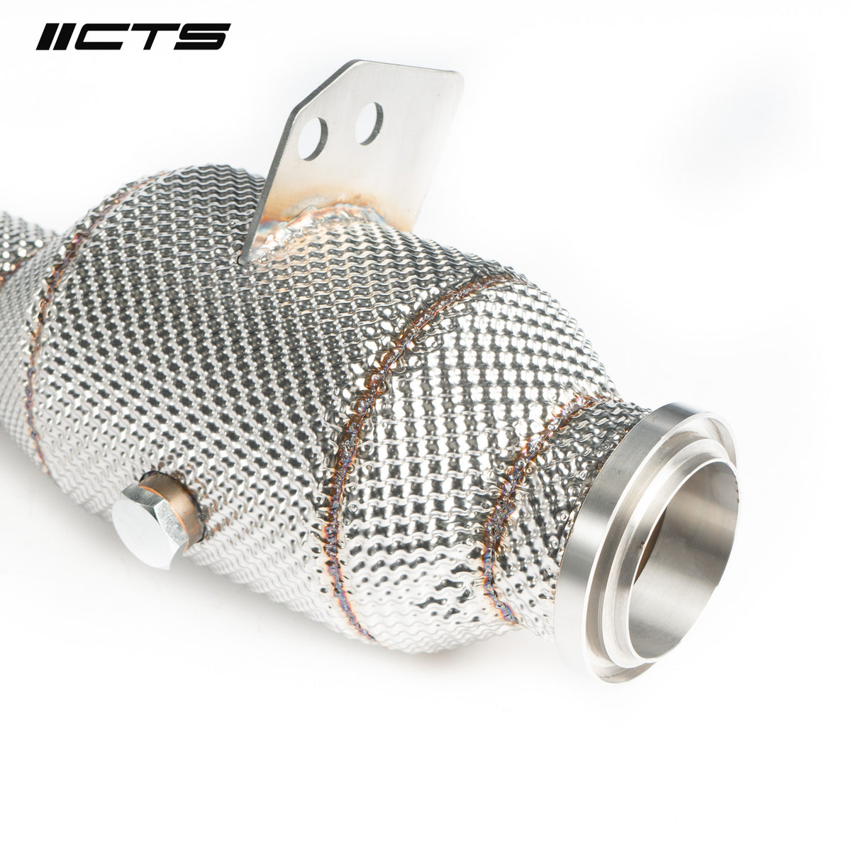 CTS Turbo HIGH-FLOW cat set for Mercedes Benz C43 C400 C450 E43 E400 E450 with M276 engine