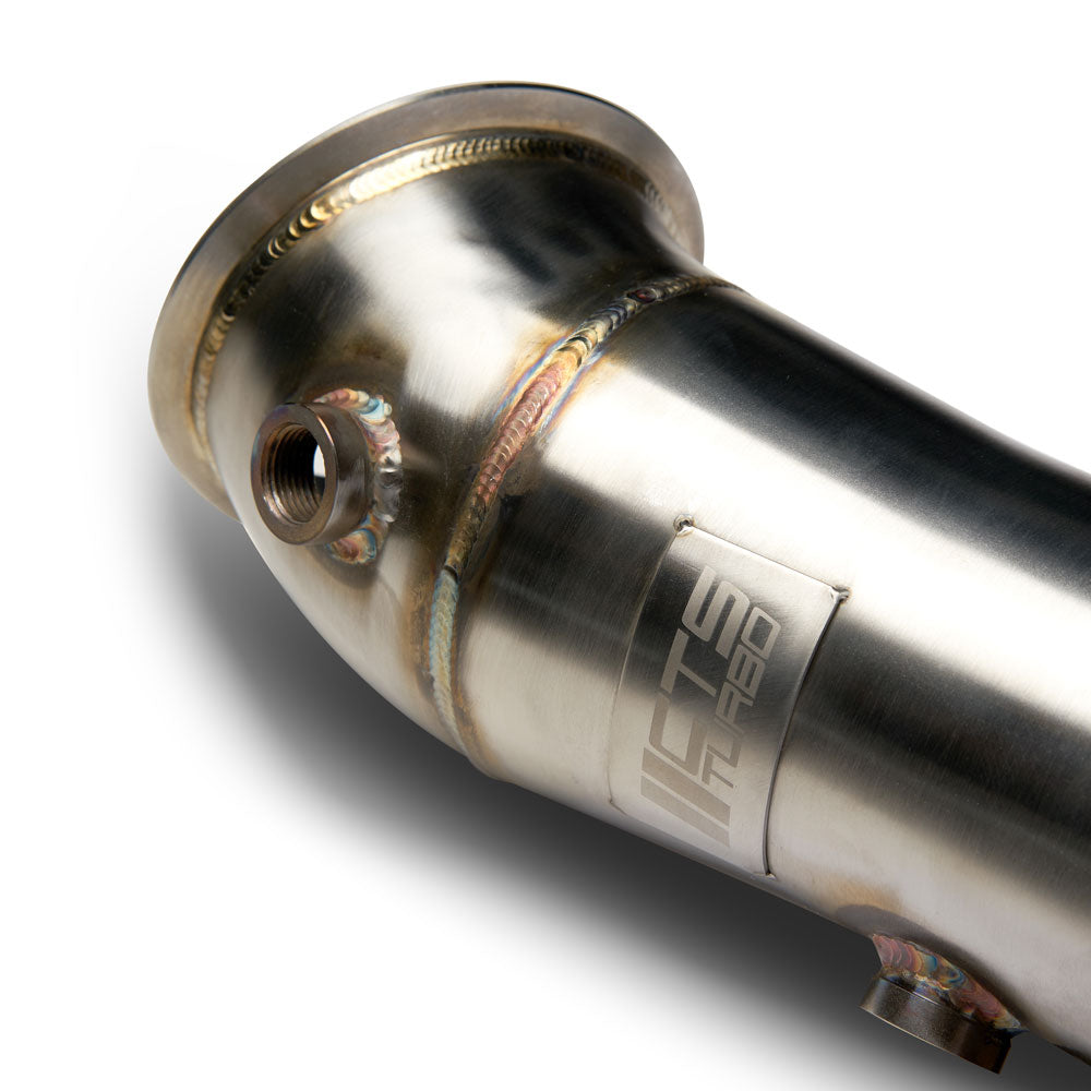 CTS Turbo 4" Race Downpipe for BMW N20 4-cylinder (2012-2017) F20-F21-F22-F30-F32-F36