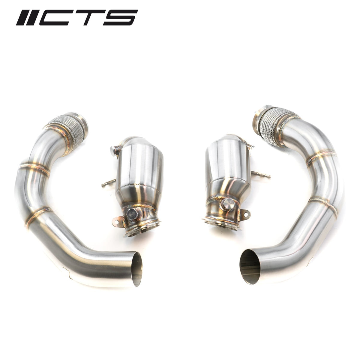 CTS Turbo BMW F90 M5/M5C &amp;amp; BMW G15/G16 M8/M8C RACE DOWNPIPE SET