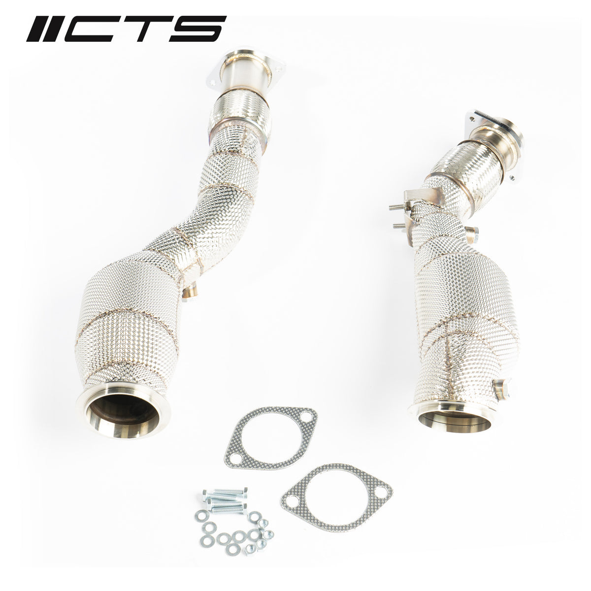 CTS Turbo BMW S58 F97/G01 X3M/X3MC &amp;amp; F98/G02 X4M/X4MC High-Flow CATS