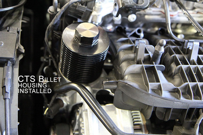 CTS Turbo B-Cool Billet MQB Oil Filter Housing