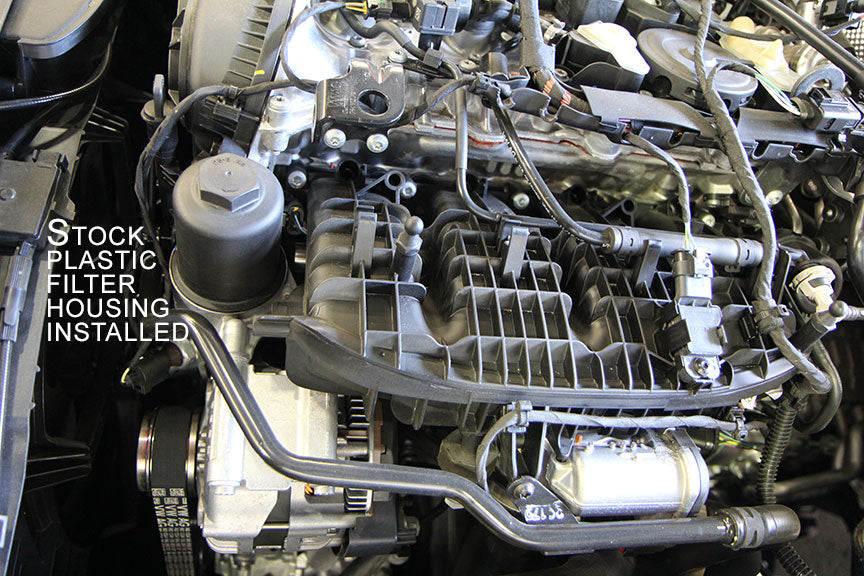 CTS Turbo B-Cool Billet MQB Oil Filter Housing