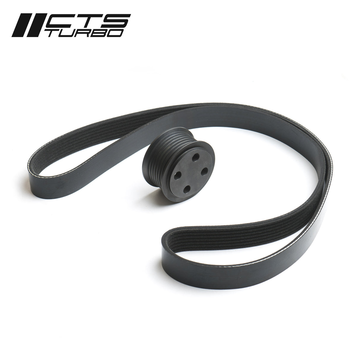 CTS Turbo B8.5 S4, S5, Q5, SQ5; C7.5 A6, A7, A8, Q7 with 3.0T (Gen2) Engine Supercharger Pulley - BOLT ON STYLE (CREC engine code)