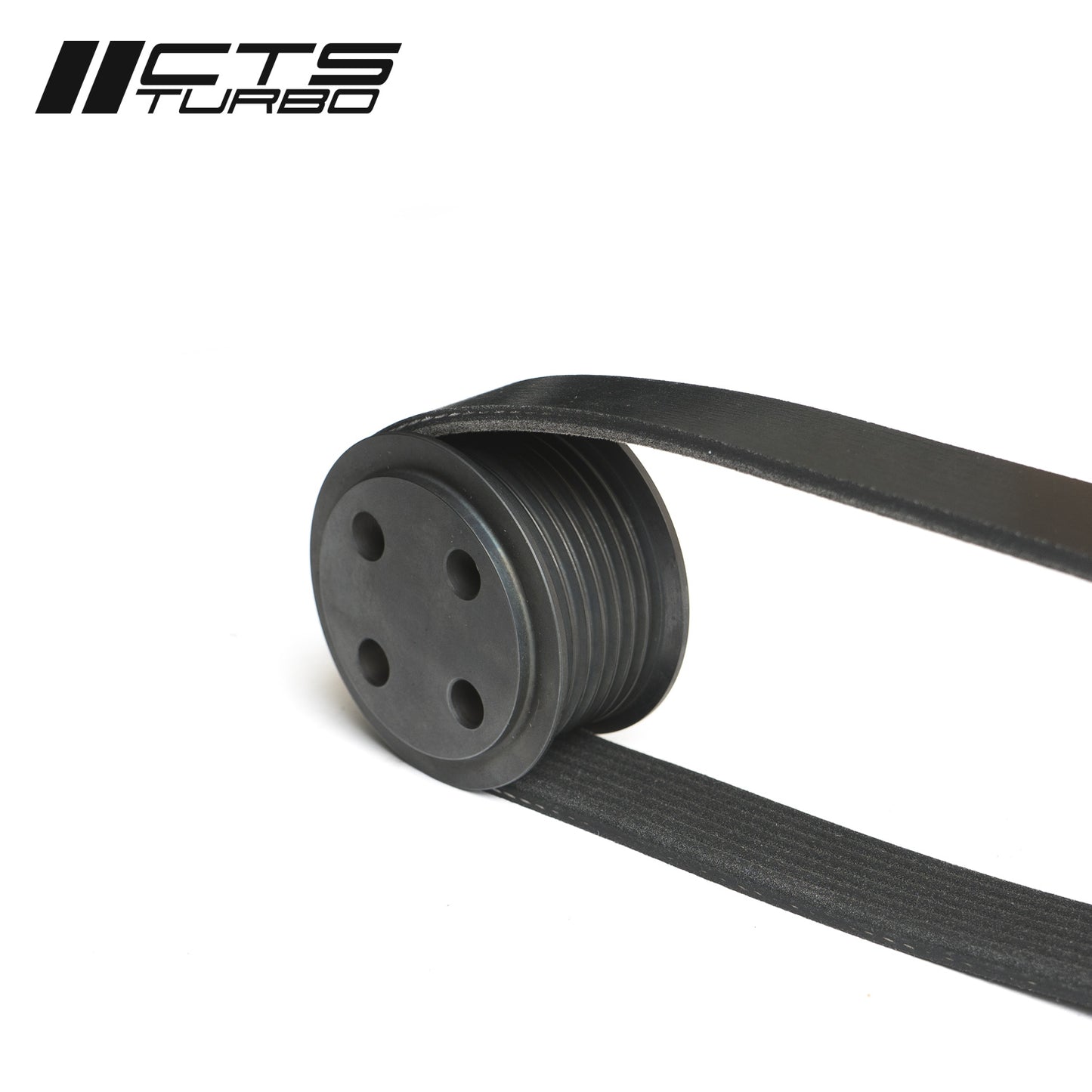 CTS Turbo B8.5 S4, S5, Q5, SQ5; C7.5 A6, A7, A8, Q7 with 3.0T (Gen2) Engine Supercharger Pulley - BOLT ON STYLE (CREC engine code)