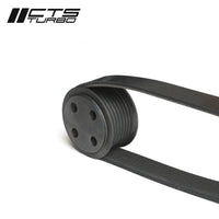 CTS Turbo B8.5 S4, S5, Q5, SQ5; C7.5 A6, A7, A8, Q7 with 3.0T (Gen2) Engine Supercharger Pulley - BOLT ON STYLE (CREC engine code)