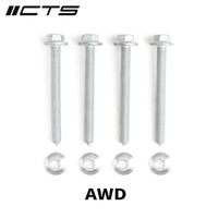 CTS Turbo Rear Subframe Bushing Insert Kit: MK5/MK6/MK7/8P/8V/MK2/MK3 Audi