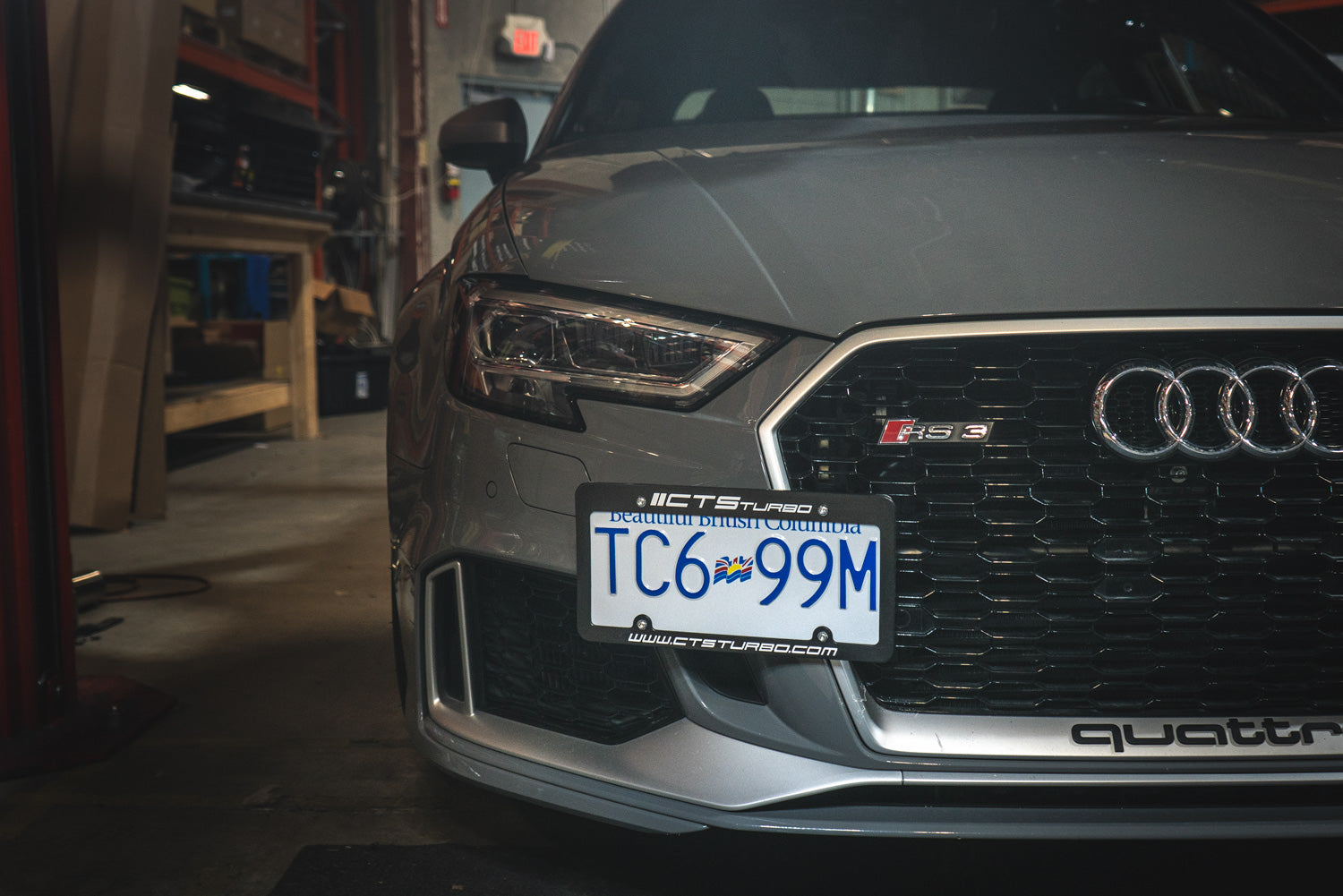 CTS Turbo 8V A3/S3/RS3 License Plate Relocate Kit