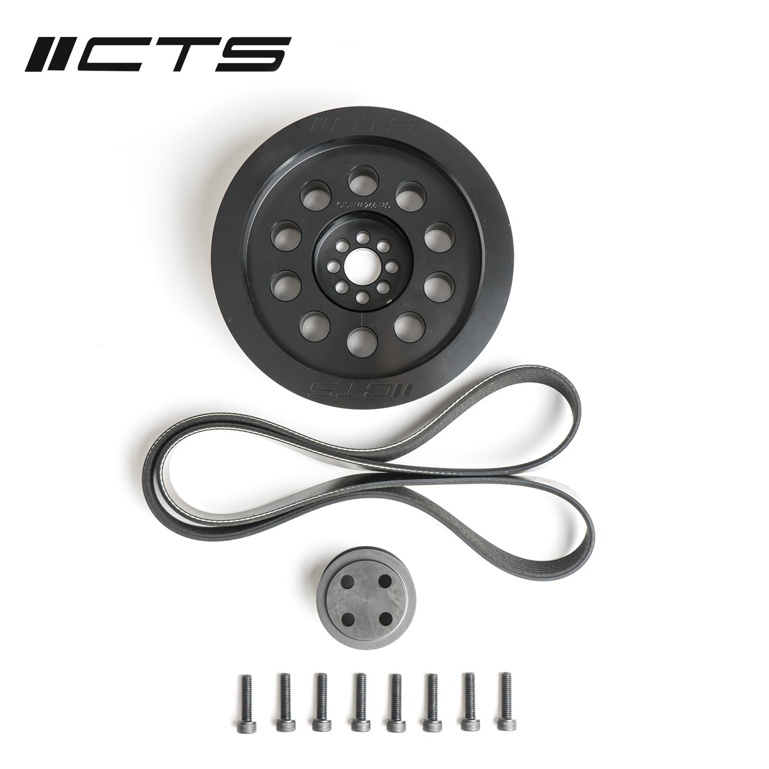 CTS Turbo 3.0T V6 Dual Pulley Upgrade Kit (Press-on, 180mm)