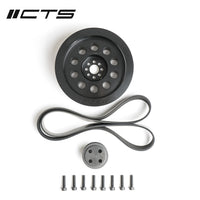 CTS Turbo 3.0T V6 Dual Pulley Upgrade Kit (Press-on, 180mm)