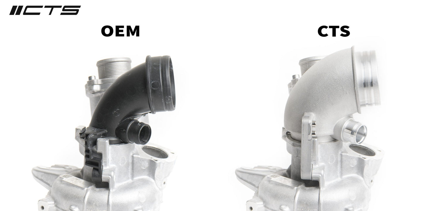 CTS Turbo 1.8T/2.0T MQB Gen3 High-Flow Turbo Inlet Pipe