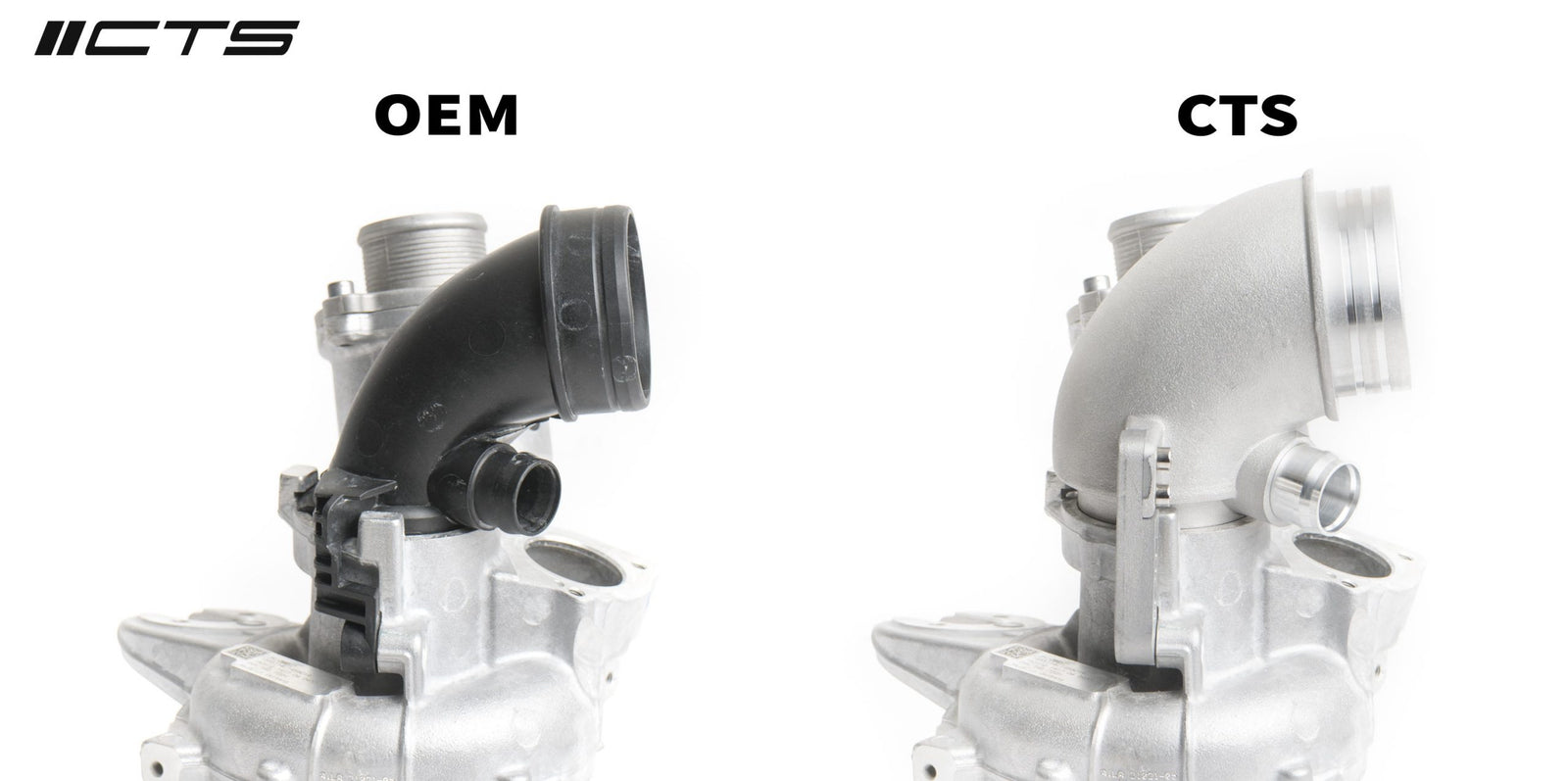 CTS Turbo 1.8T/2.0T MQB Gen3 High-Flow Turbo Inlet Pipe
