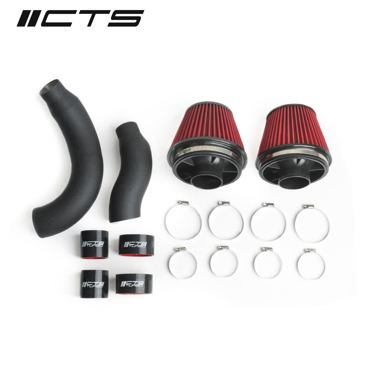 CTS Turbo C7 S6/S7/RS7 Dual 3" intake Kit with 6" Velocity Stack