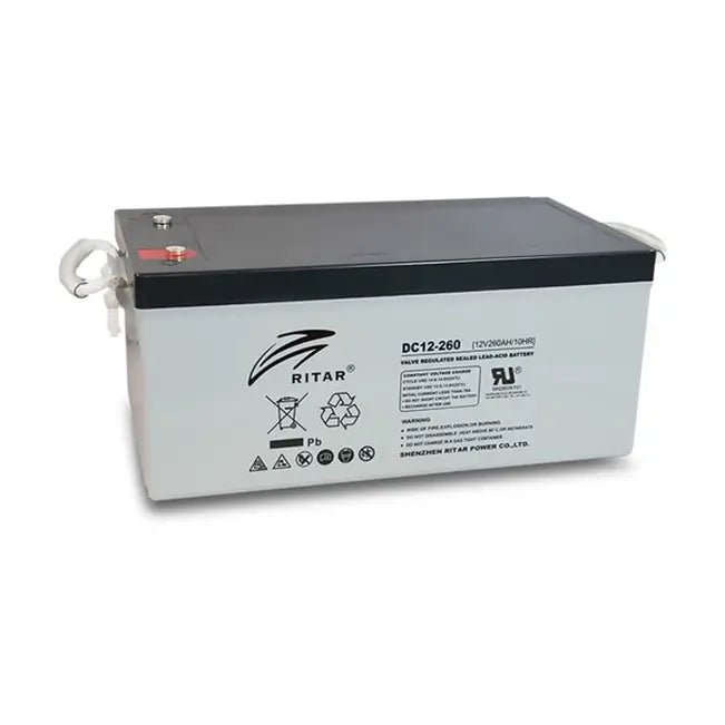 Ritar DC12-260 12V 260Ah AGM Deep Cycle Battery - Image 1
