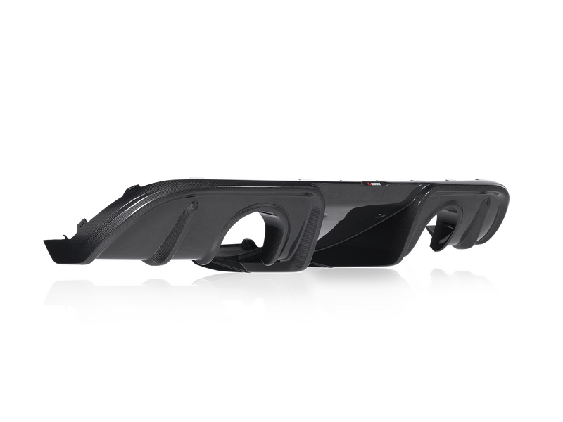 Akrapovic Rear Carbon Fibre Diffuser - Gloss for Porsche 718 Cayman/Boxster GTS 4.0