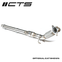 CTS Turbo Audi/VW 2.0T FWD Exhaust RACE Downpipe (MK5, MK6, 8P A3, 8J TT)