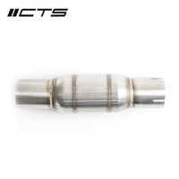CTS Turbo MQB FWD Exhaust Downpipe with HIGH FLOW CAT (MK7/MK7.5 Golf, GTI, GLI, A3 FWD)