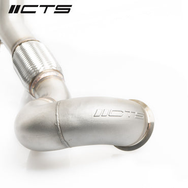 CTS Turbo MQB AWD Exhaust Downpipe (MK7/MK7.5 Golf AWD, Golf R, A3/S3/TT/TT-S Quattro)