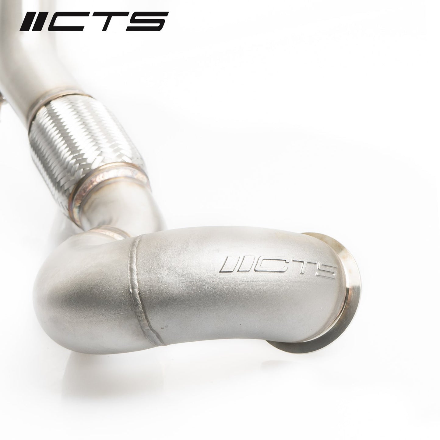 CTS Turbo MQB VW Tiguan and Audi Q3 AWD 1.8T/2.0T High-Flow Cat