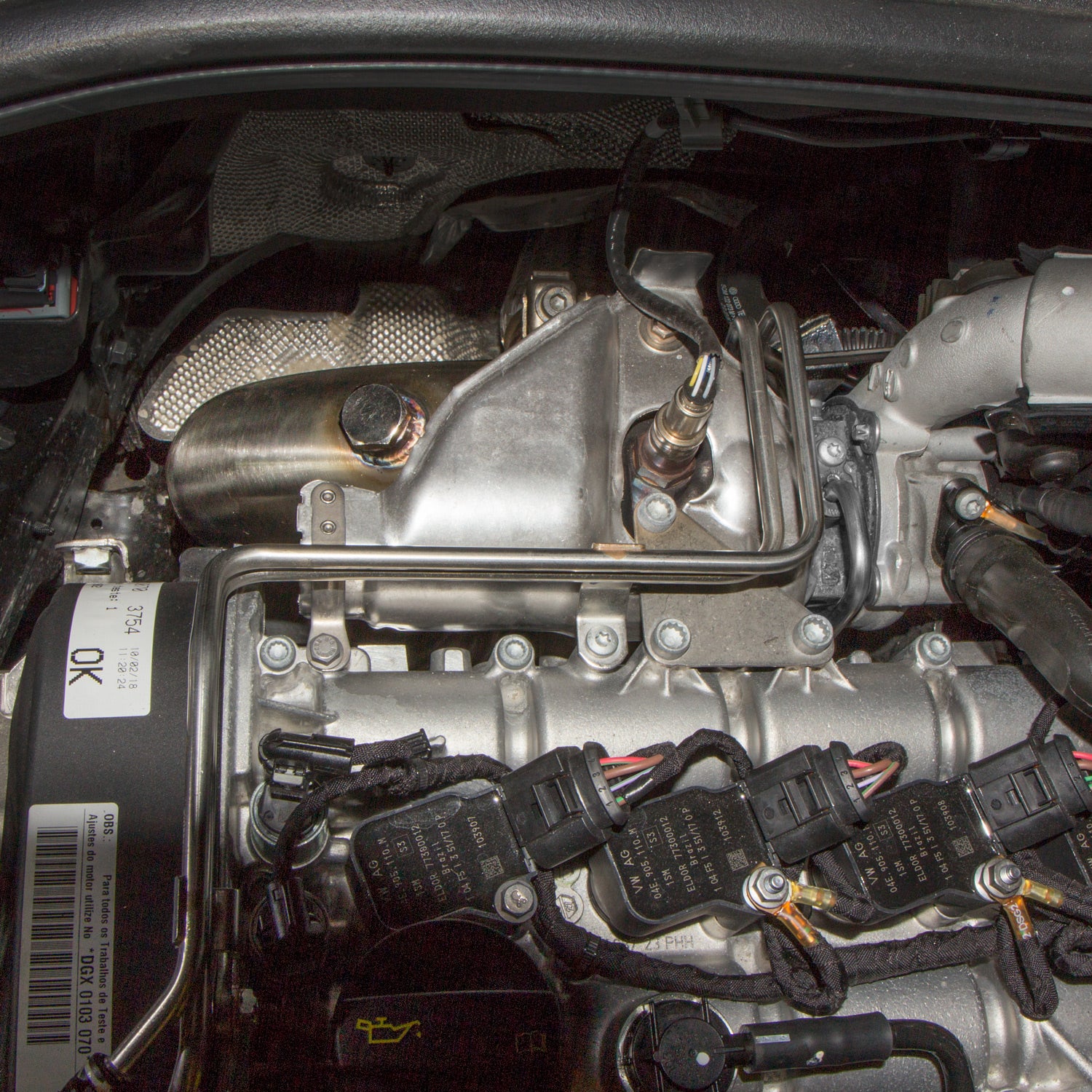 CTS Turbo MK6/MK7 Jetta1.4T/1.5T, MK7 Golf 1.4T/1.5T 3" Downpipe for EA211 engines