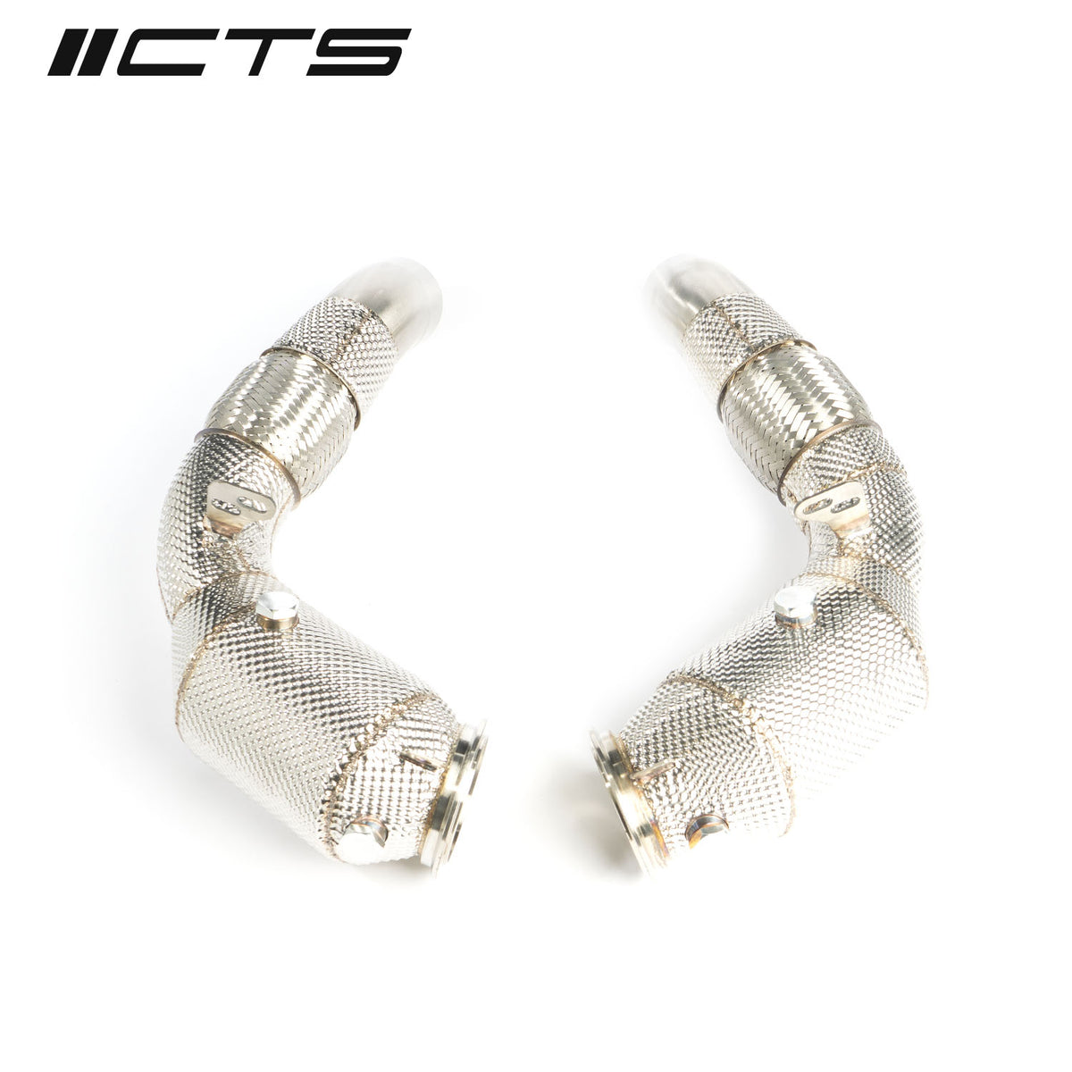 CTS Turbo BMW S63 F10 M5/M5C &amp; F06/F12/F13 M6/M6C High-Flow CATS