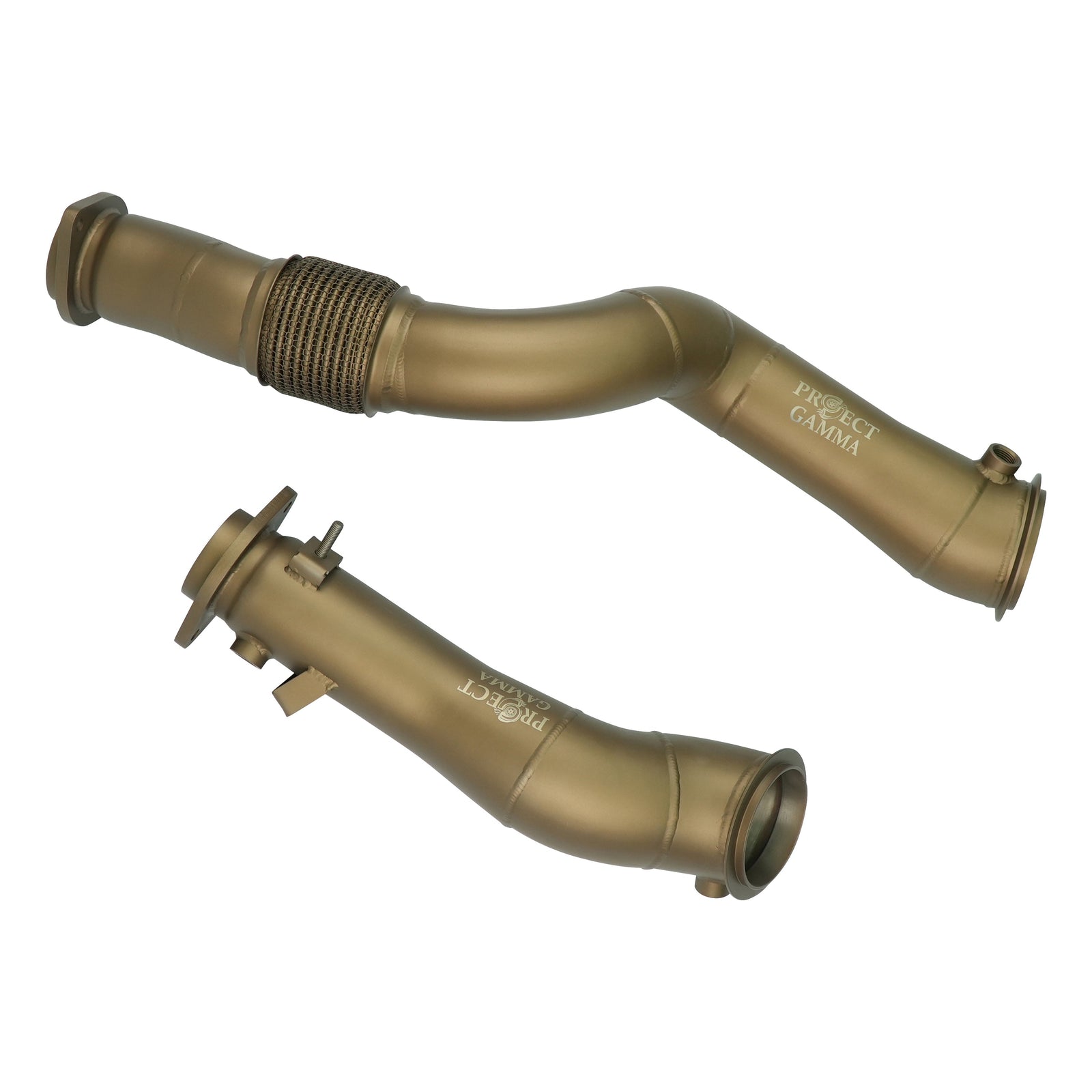ProjectGamma BMW M2 / M3 / M4 S58 Stainless Steel Downpipes – G80 G82 G83 G87