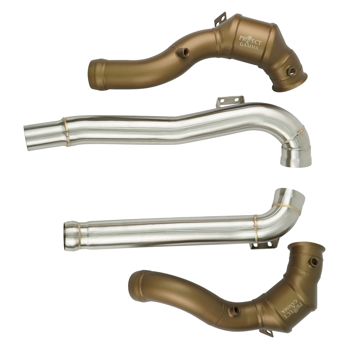 ProjectGamma Mercedes-Benz AMG GT Catted Downpipes 200 Cell