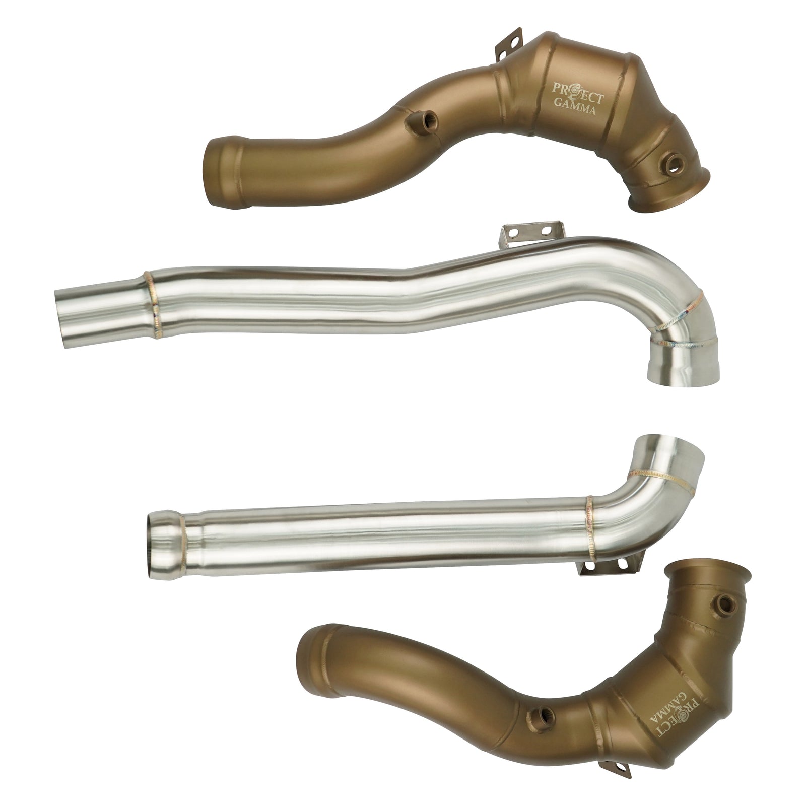 ProjectGamma Mercedes-Benz AMG GT Catted Downpipes 200 Cell