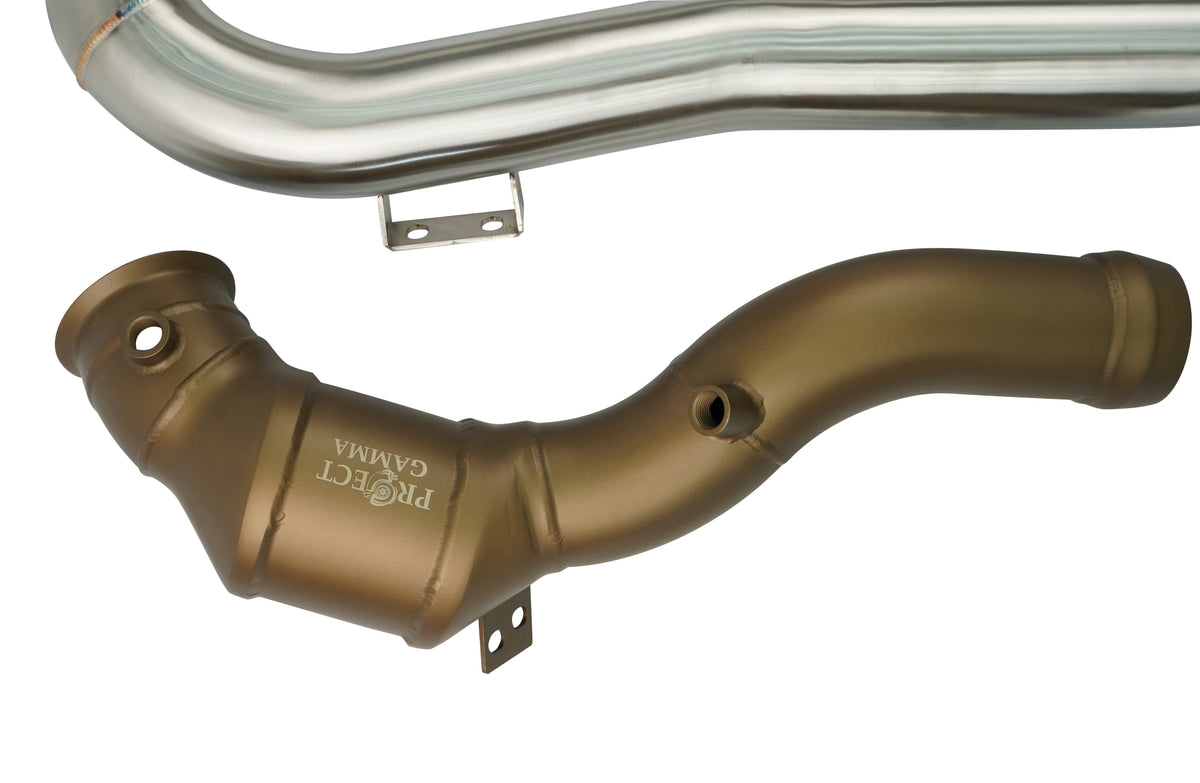 ProjectGamma Mercedes-Benz AMG GT Catted Downpipes 200 Cell