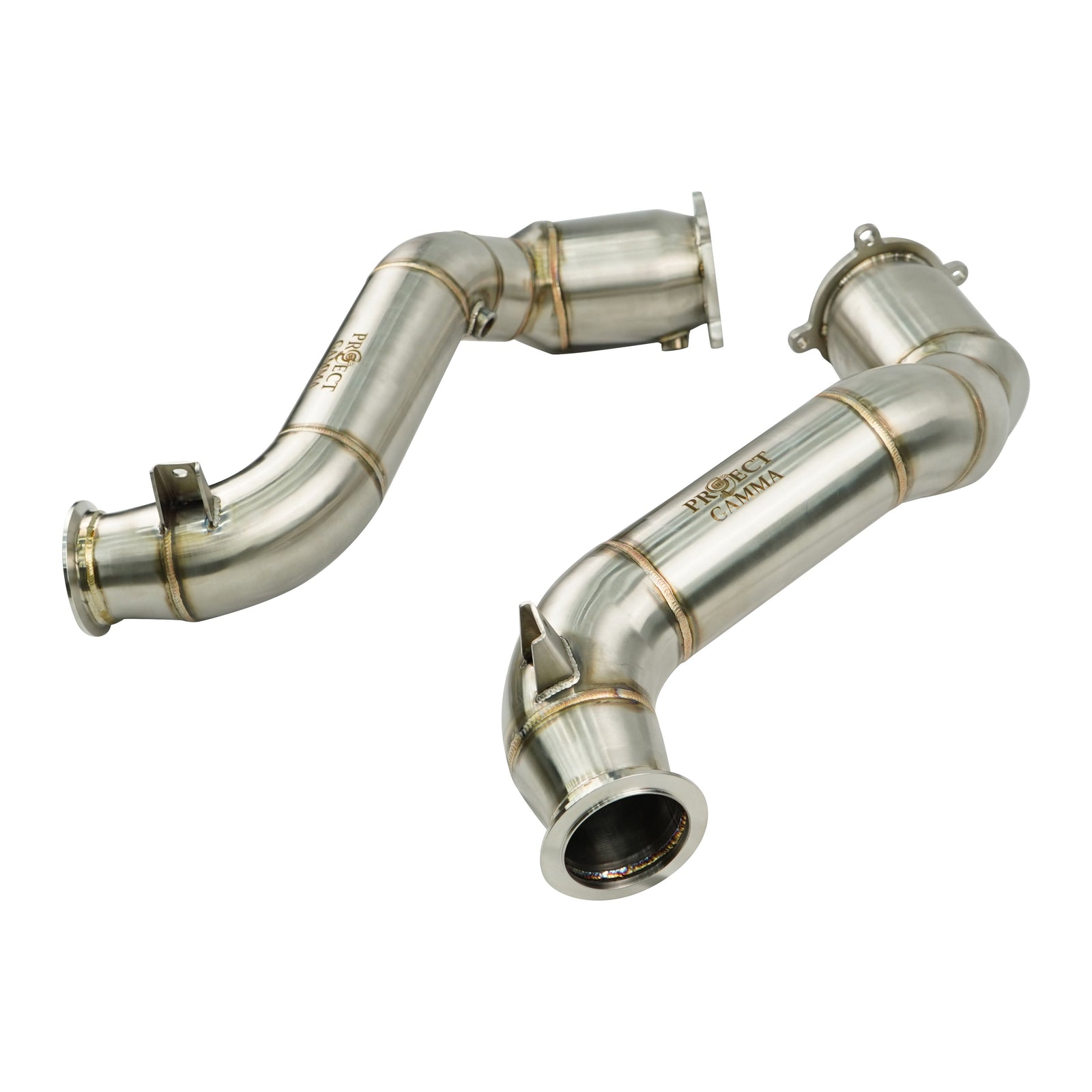 ProjectGamma Mclaren 720S Stainless Steel Downpipes