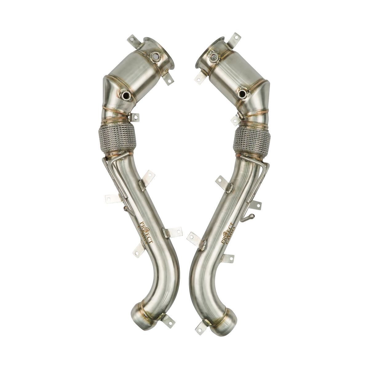 ProjectGamma Mclaren 600LT 650S Stainless Steel Downpipes