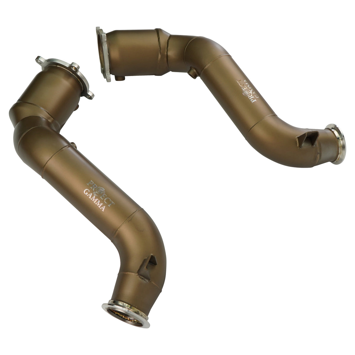 ProjectGamma Mclaren 720S Stainless Steel Downpipes