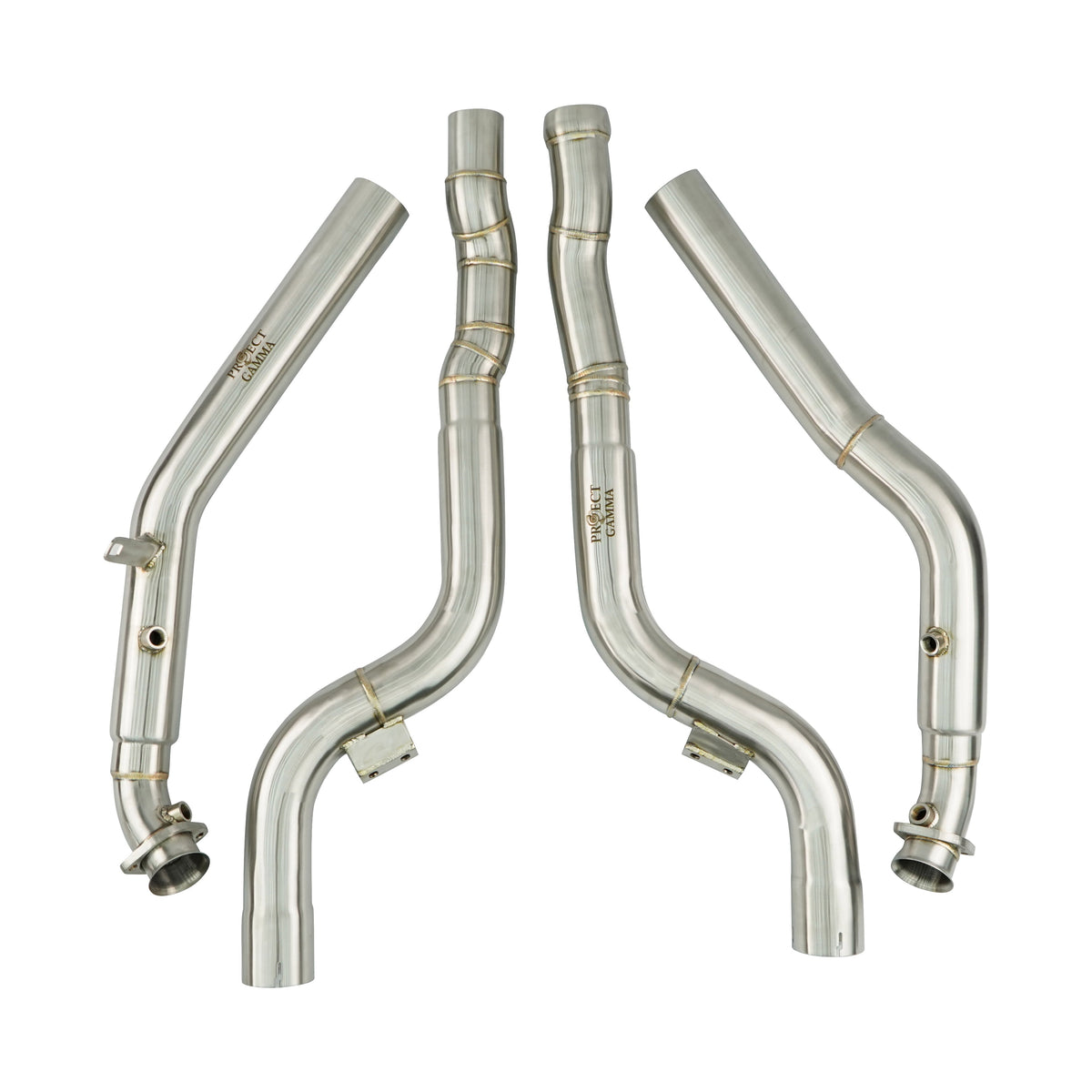 ProjectGamma Mercedes CLS 63 AMG (C218) Stainless Steel Downpipes
