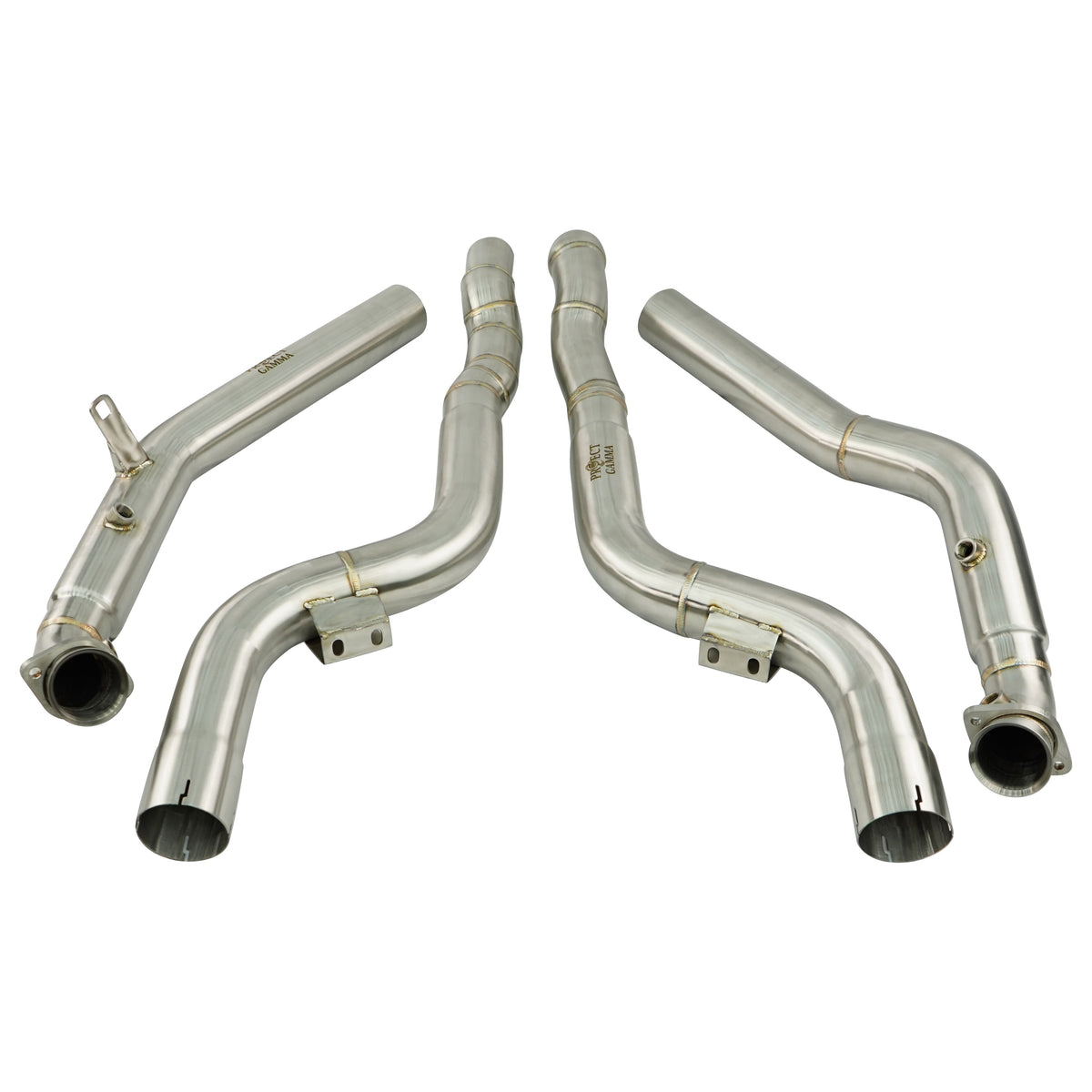 ProjectGamma Mercedes CLS 63 AMG (C218) Stainless Steel Downpipes