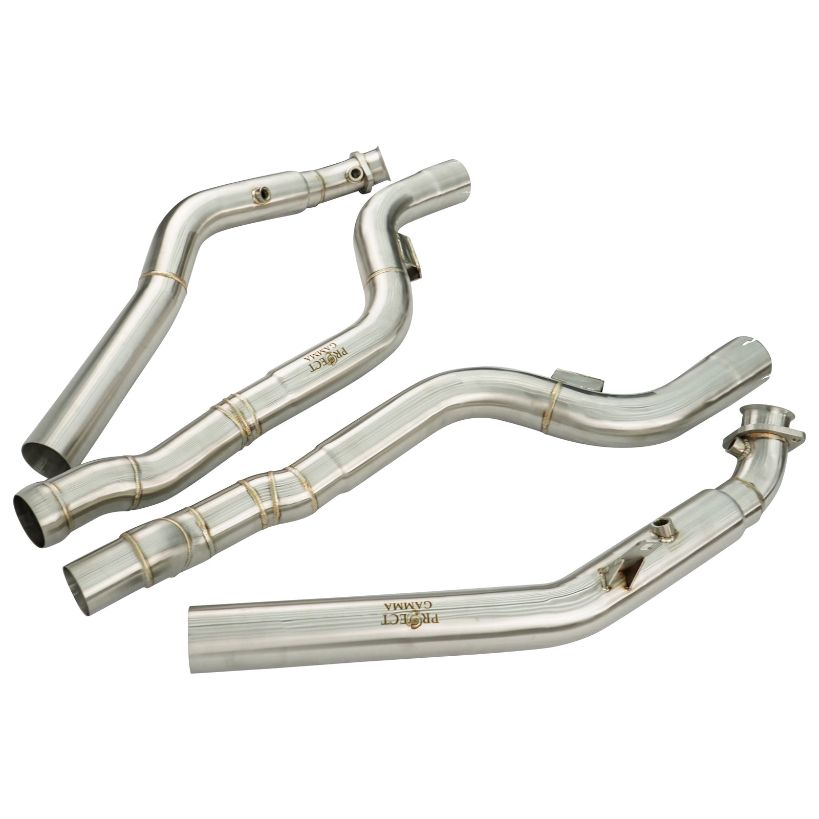 ProjectGamma Mercedes CLS 63 AMG (C218) Stainless Steel Downpipes