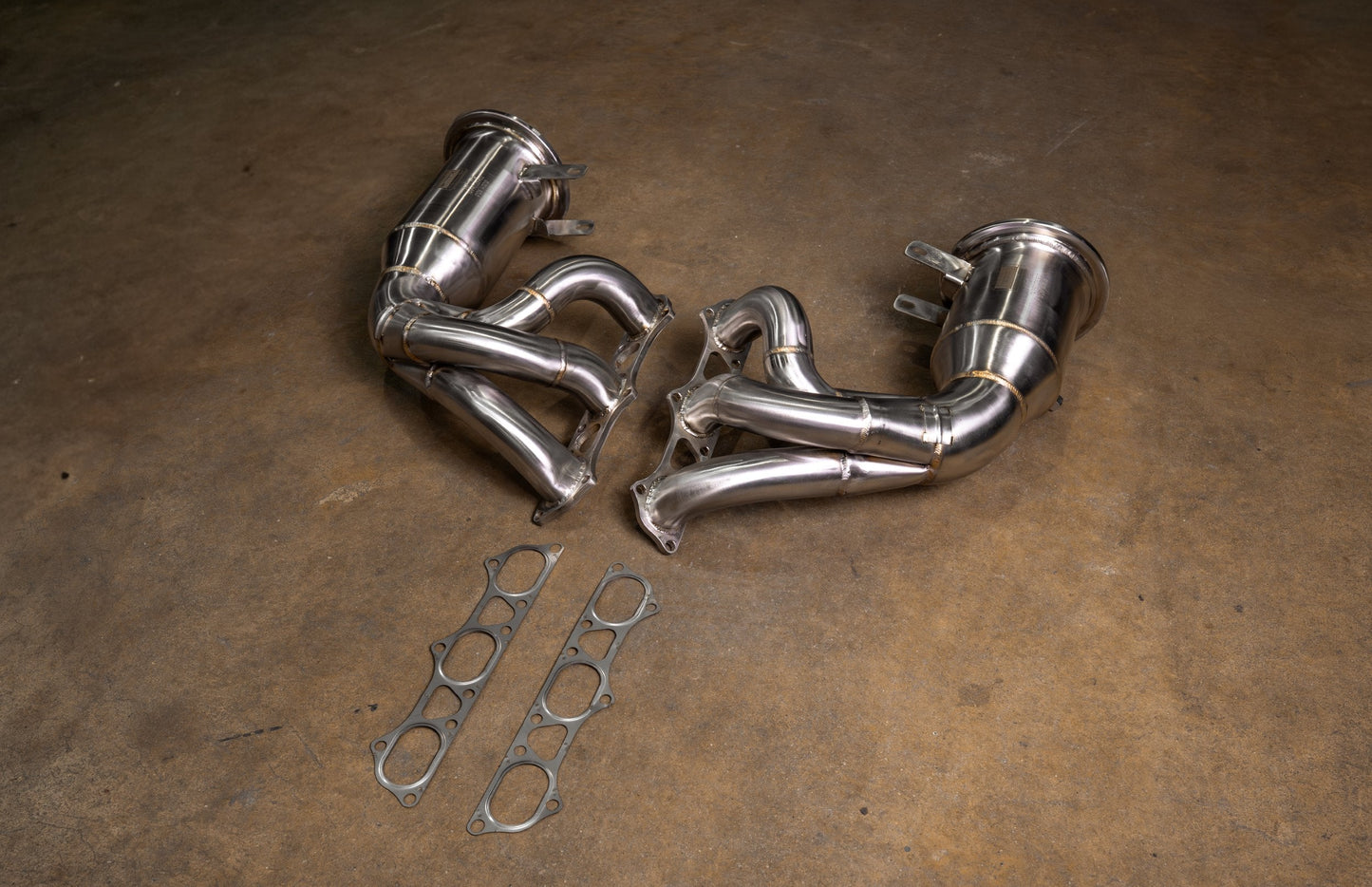 Valvetronic 400 Cell Catted Down Pipes For Porsche 992 GT3 / GT3 RS