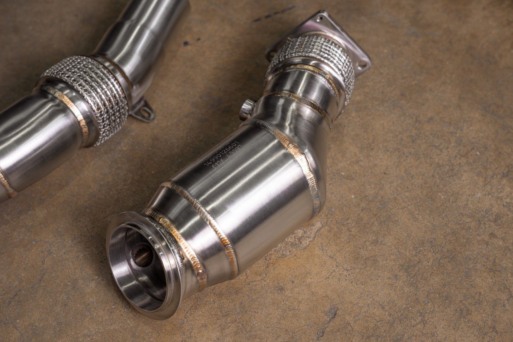Valvetronic BMW F80/F82/F83/F87C M2C / M3 / M4 400 Cell Catted Downpipes