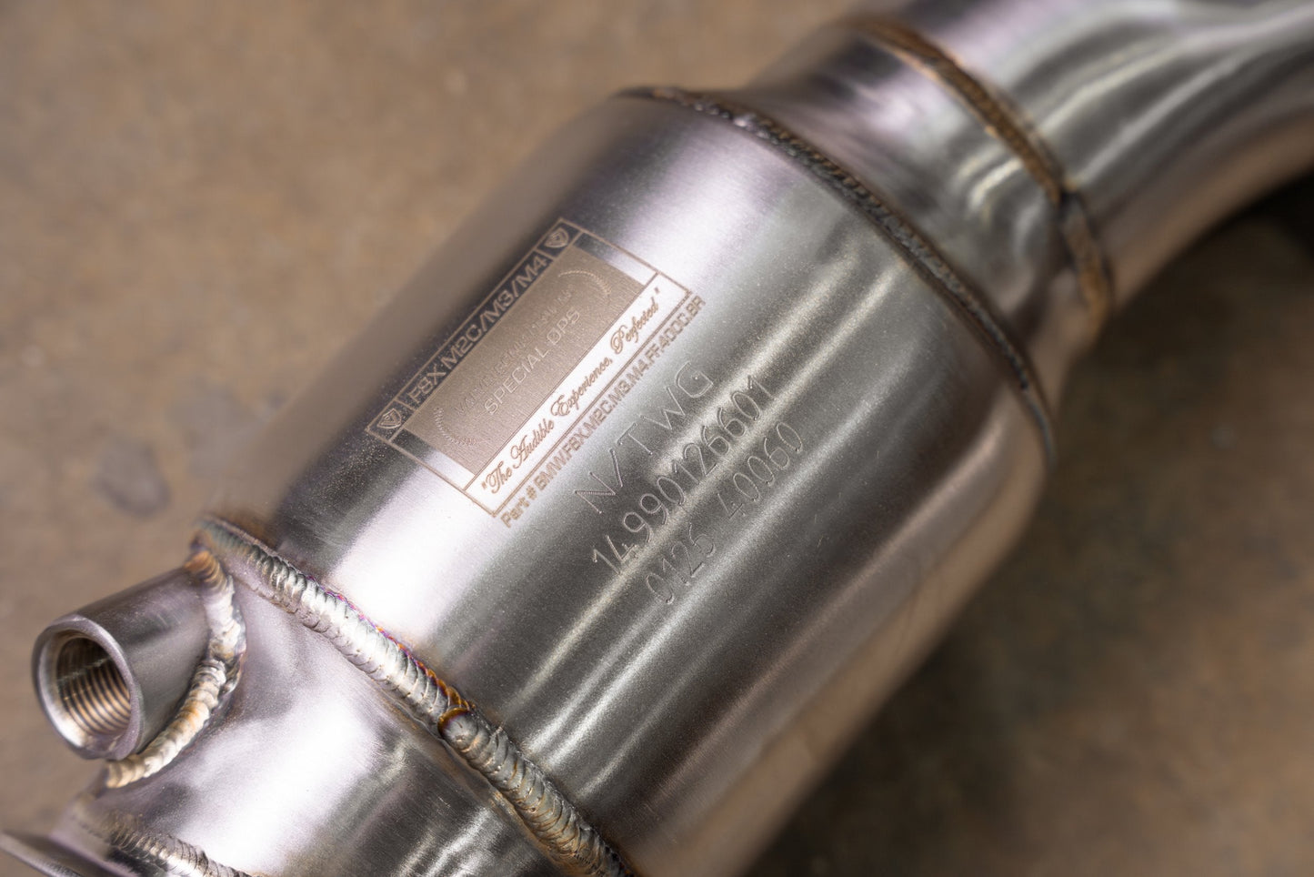 Valvetronic BMW F80/F82/F83/F87C M2C / M3 / M4 400 Cell Catted Downpipes