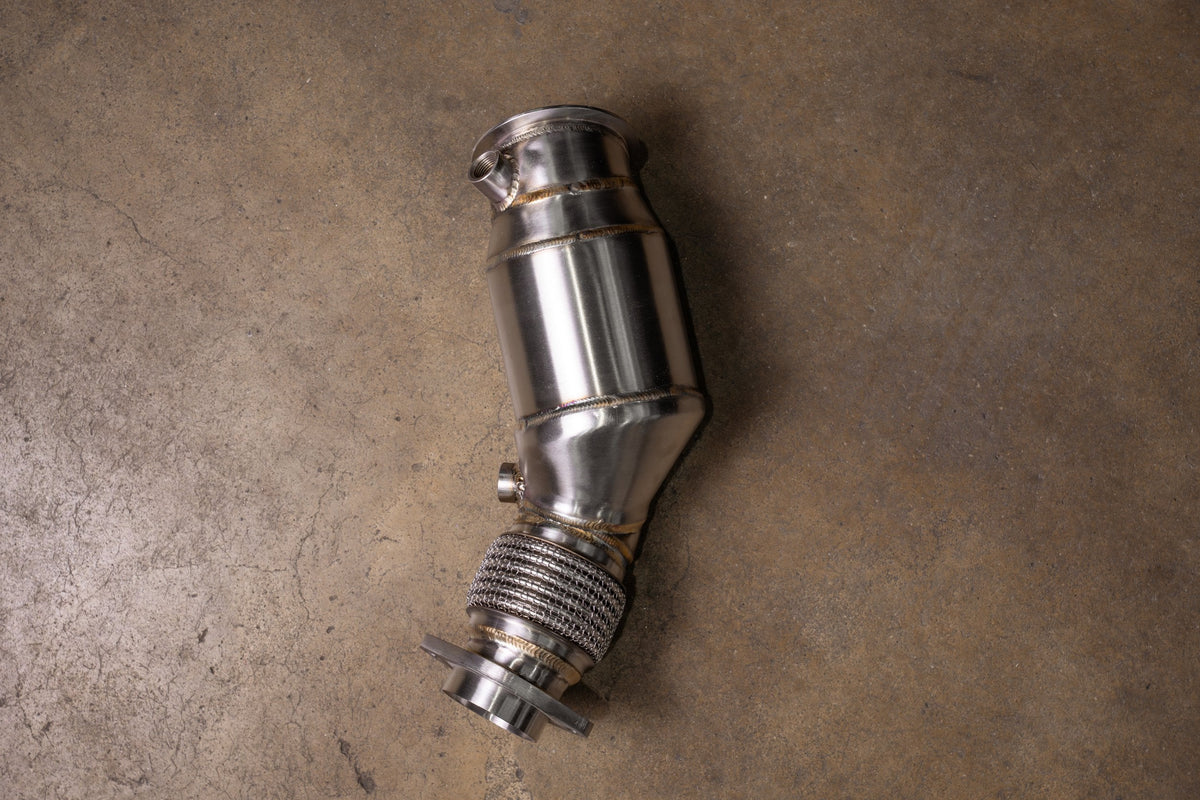 Valvetronic BMW F80/F82/F83/F87C M2C / M3 / M4 400 Cell Catted Downpipes
