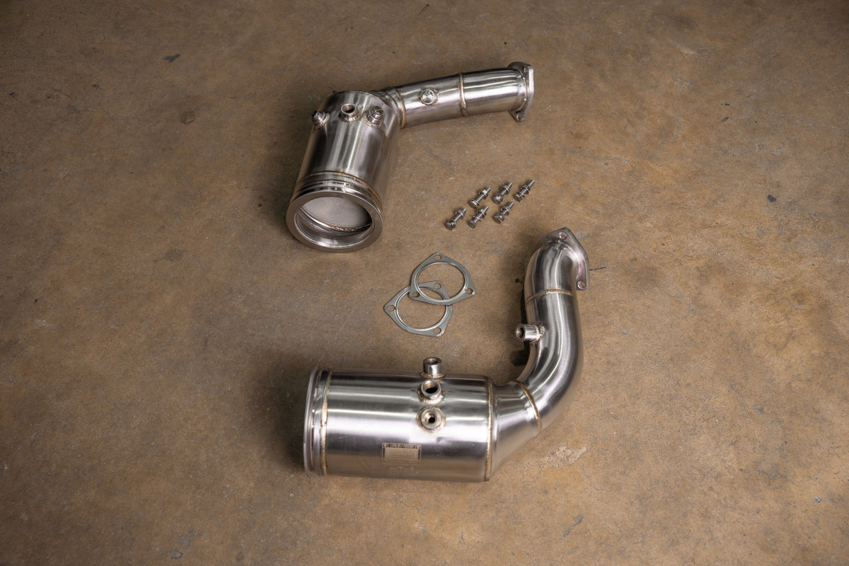 Valvetronic Audi RSQ8/SQ8/SQ7 400 Cell Catted Downpipes