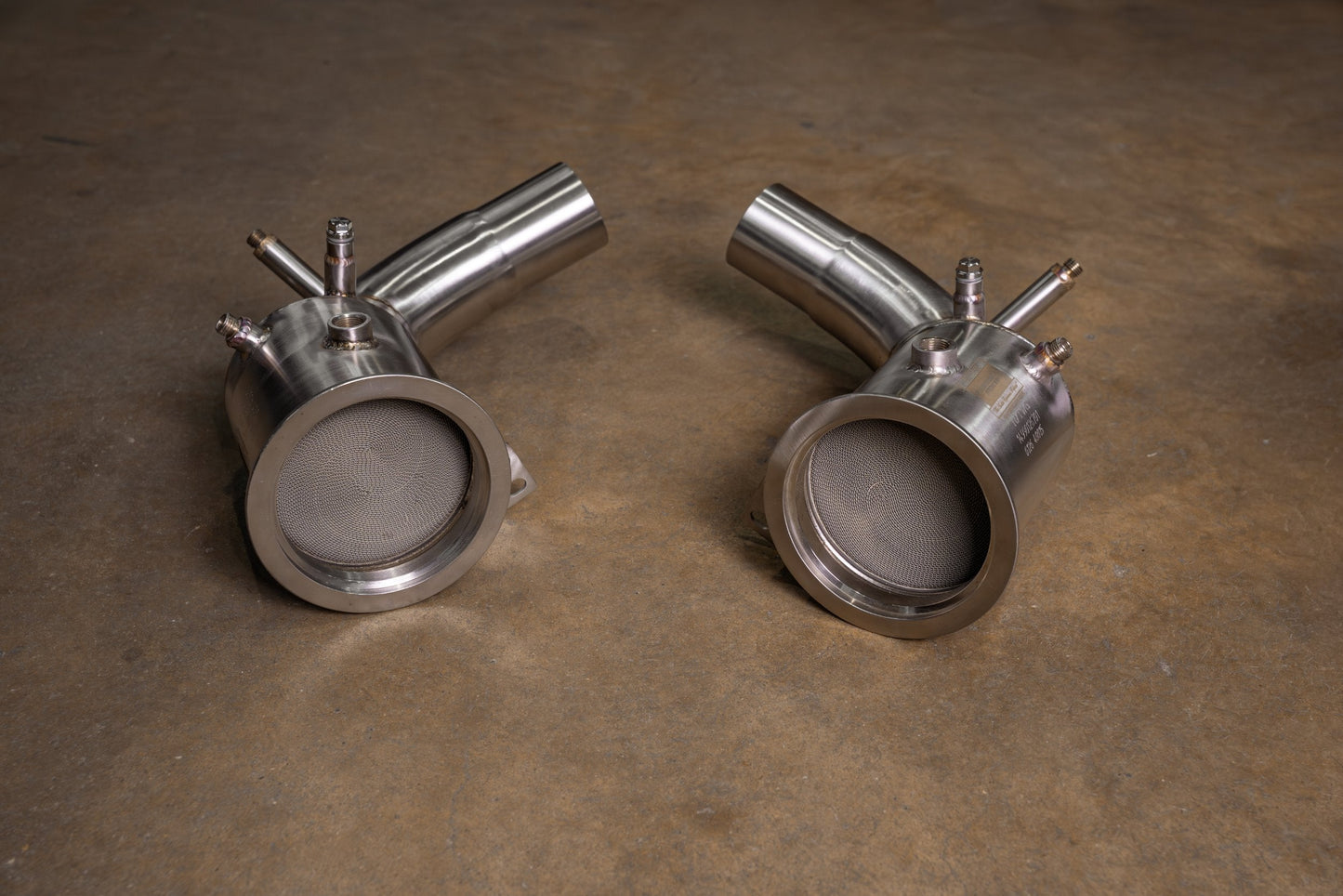 Valvetronic 400 Cell Catted Down Pipes For Porsche 992 Turbo / Turbo S