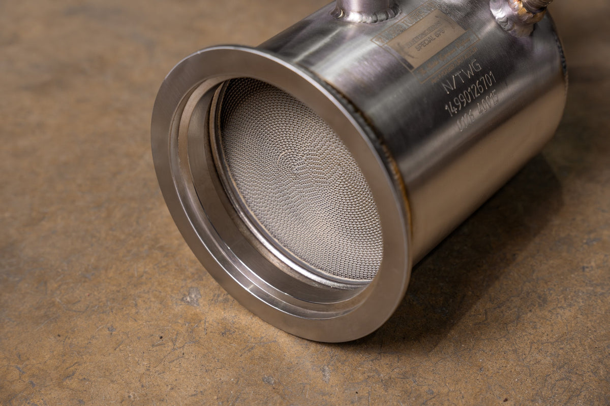 Valvetronic 400 Cell Catted Down Pipes For Porsche 992 Turbo / Turbo S