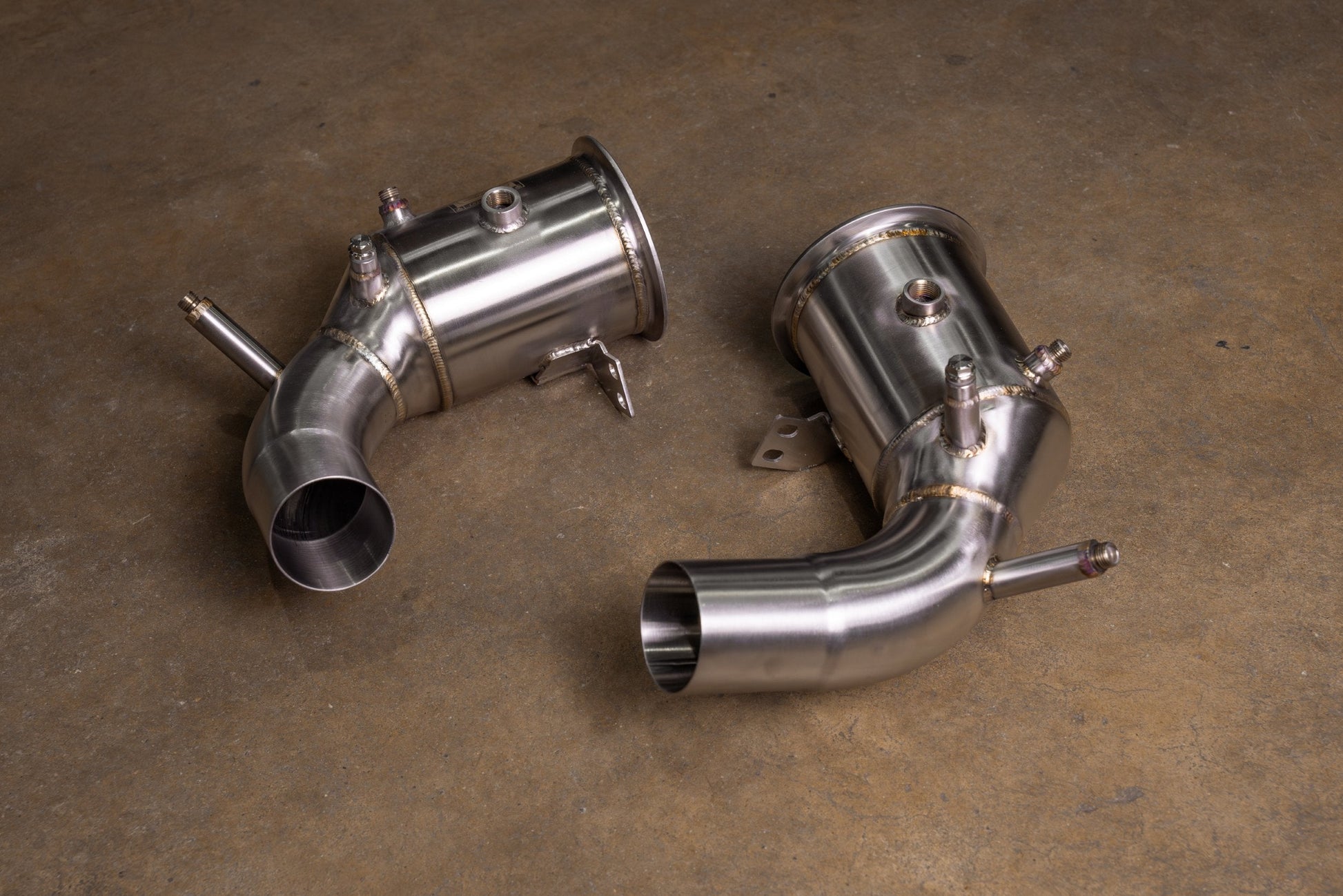 Valvetronic 400 Cell Catted Down Pipes For Porsche 992 Turbo / Turbo S