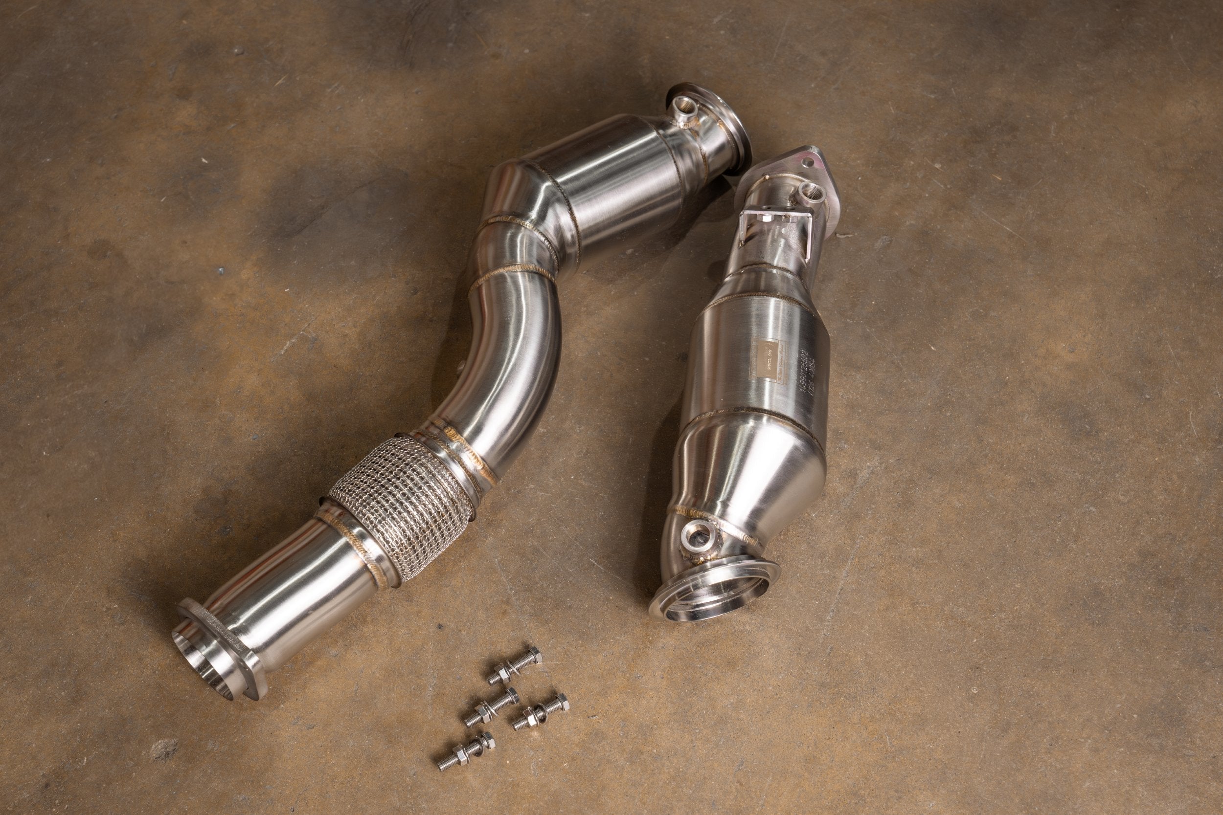 Valvetronic BMW G80/G82/G83/G87 M2 / M3 / M4 400 Cell Catted Downpipes