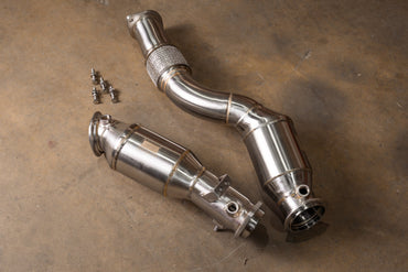 Valvetronic BMW G80/G82/G83/G87 M2 / M3 / M4 400 Cell Catted Downpipes