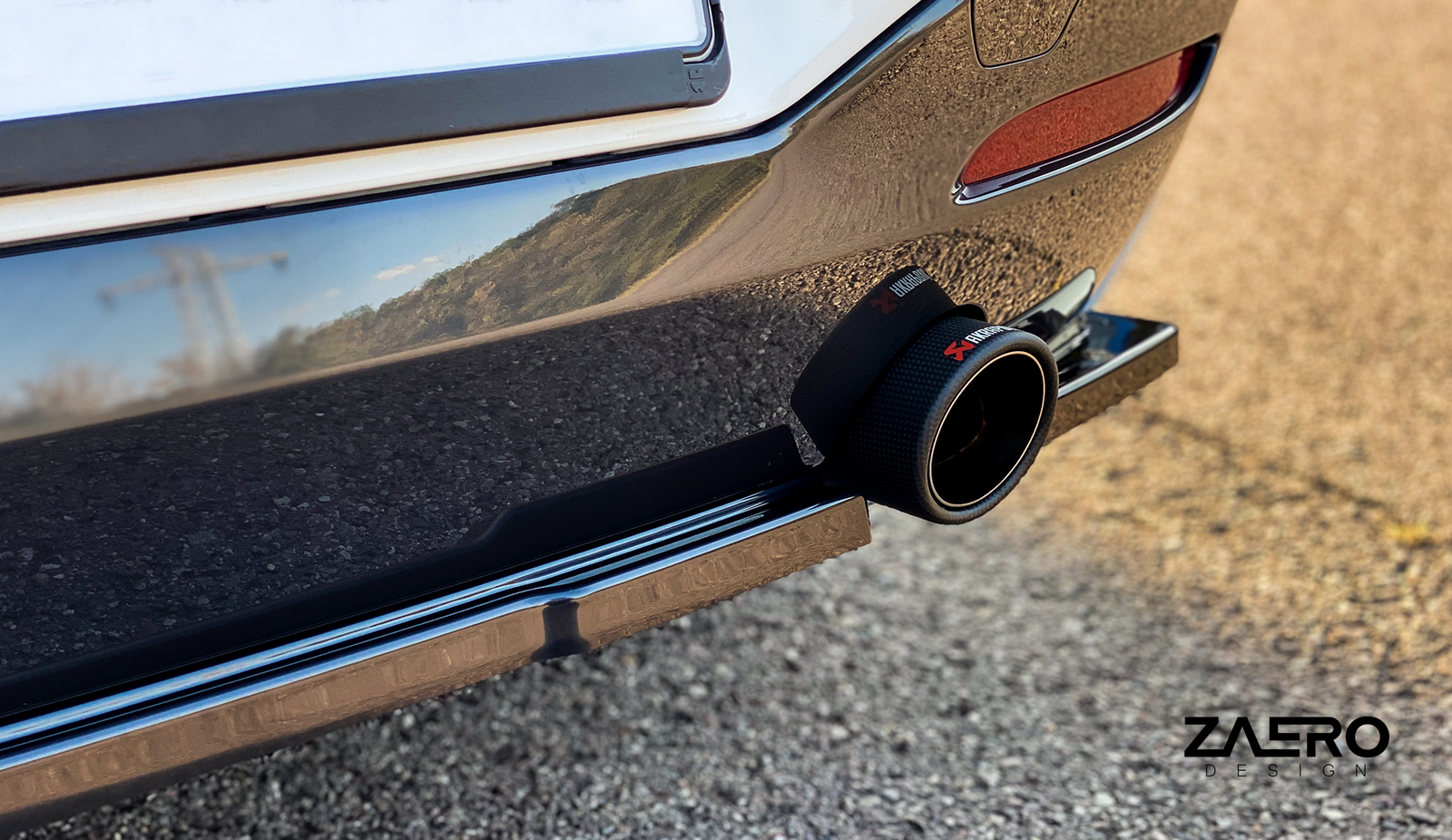 Zaero Design EVO-1 Rear Diffuser & Rear Splitters for BMW 1 Series F20 (LCI) 2016-2019
