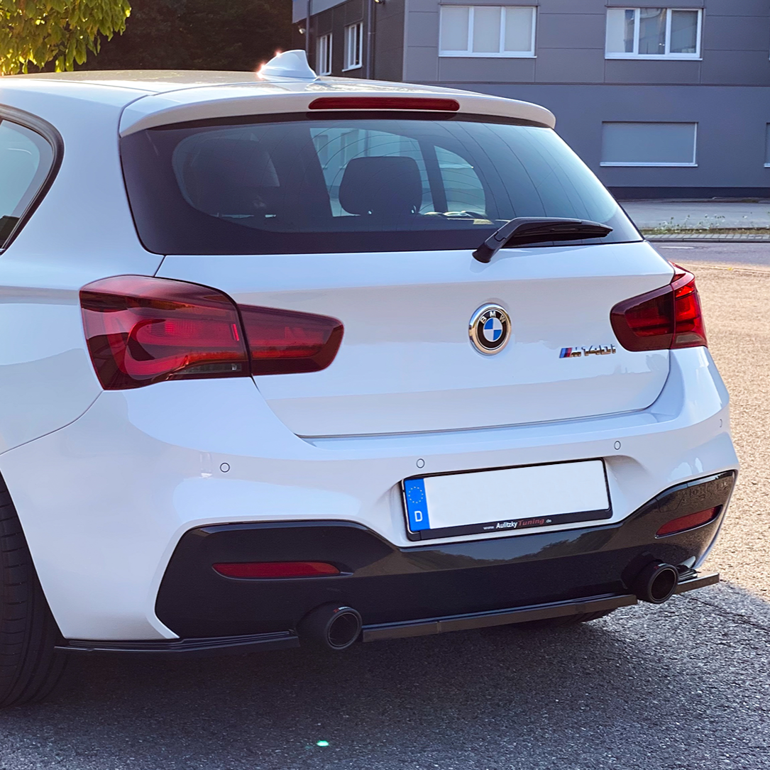 Zaero Design EVO-1 Rear Diffuser & Rear Splitters for BMW 1 Series F20 (LCI) 2016-2019
