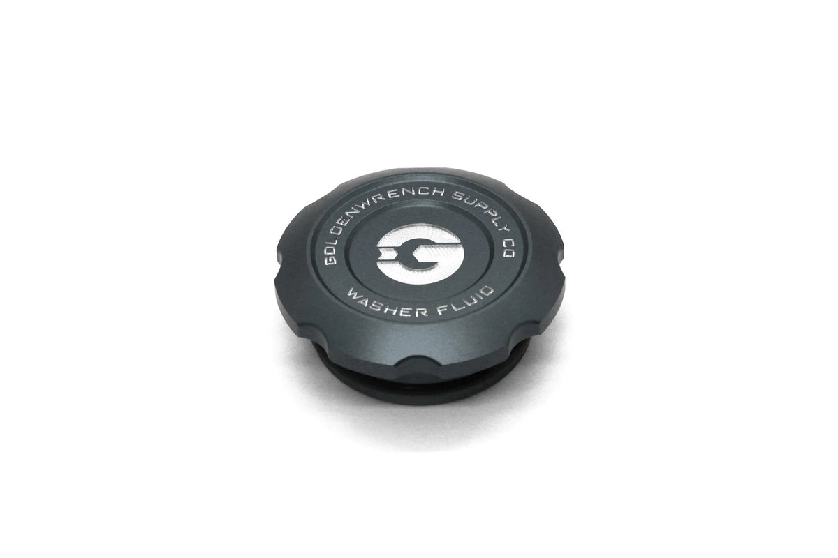Goldenwrench Supply BMW M Car E9X Series BLACKLINE Performance Edition Washer Fluid Cap